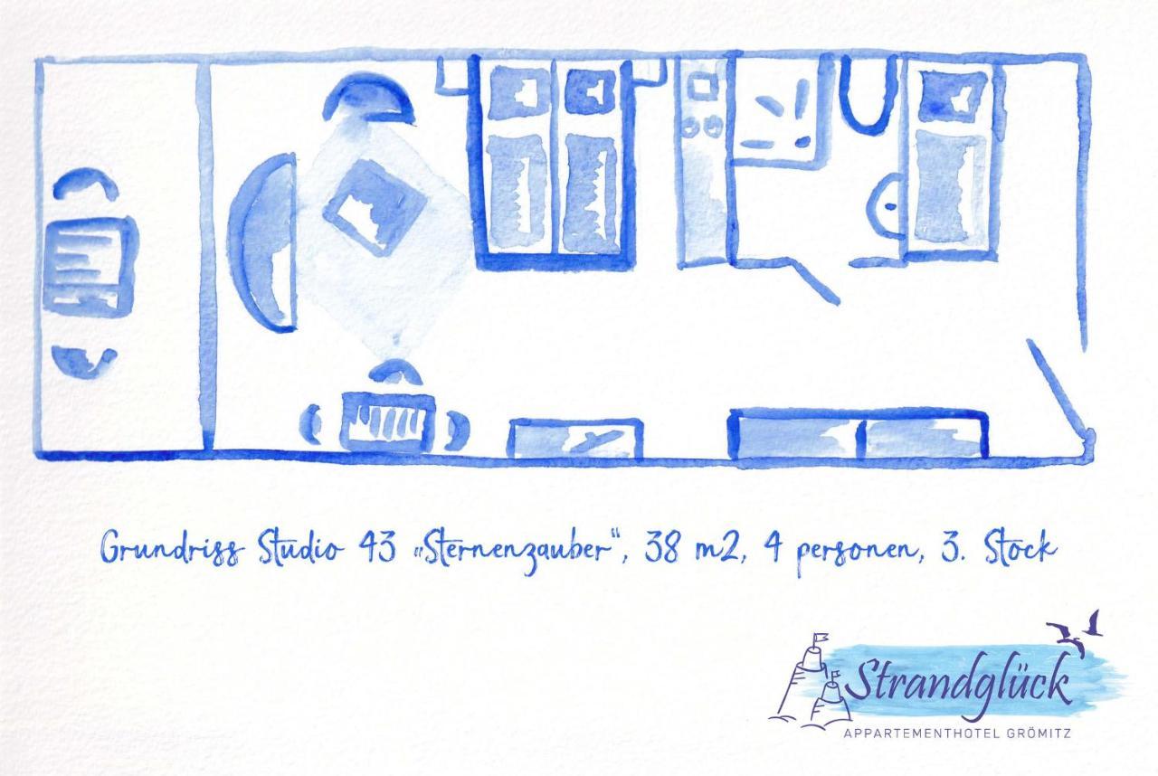 Studio 43 "Sternenzauber" Daire Grömitz Dış mekan fotoğraf
